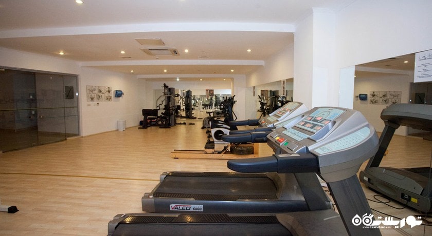 نمای سالن بدنسازی هتل سی لایت ریزورت 